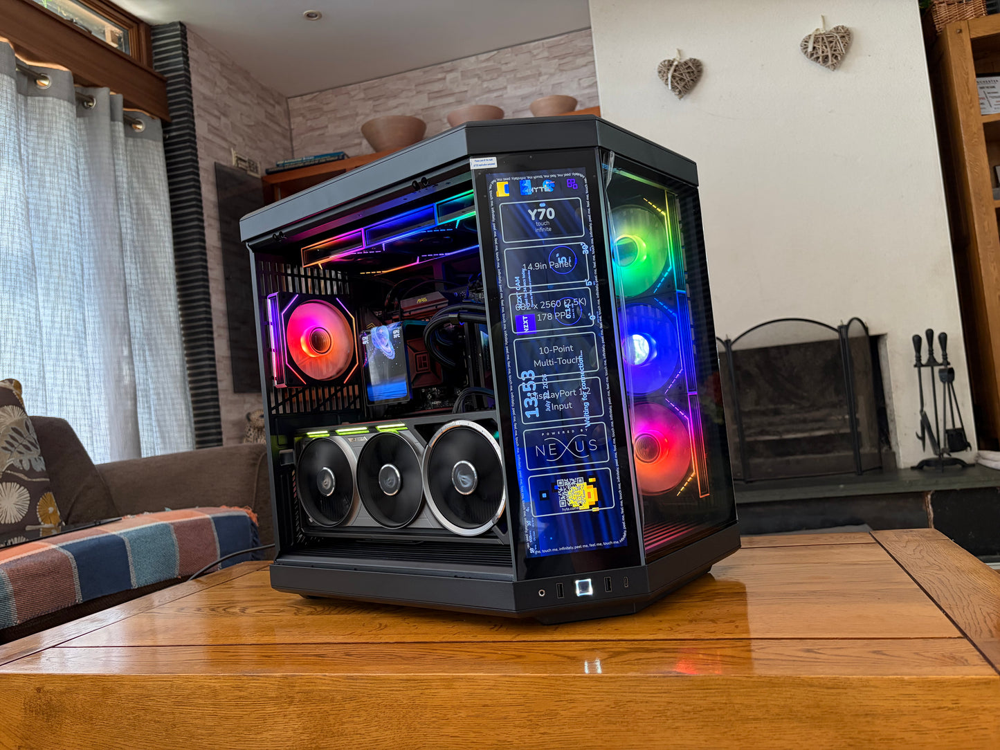 Ultimate Ai/ Gaming Pc- Rtx 5090 32GB, Ryzen 9800X3D, 64GB DDR5, 4TB M.2 SSD