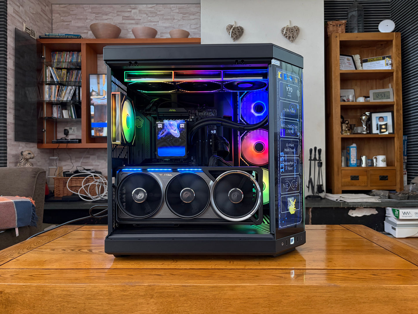 Ultimate Ai/ Gaming Pc- Rtx 5090 32GB, Ryzen 9800X3D, 64GB DDR5, 4TB M.2 SSD