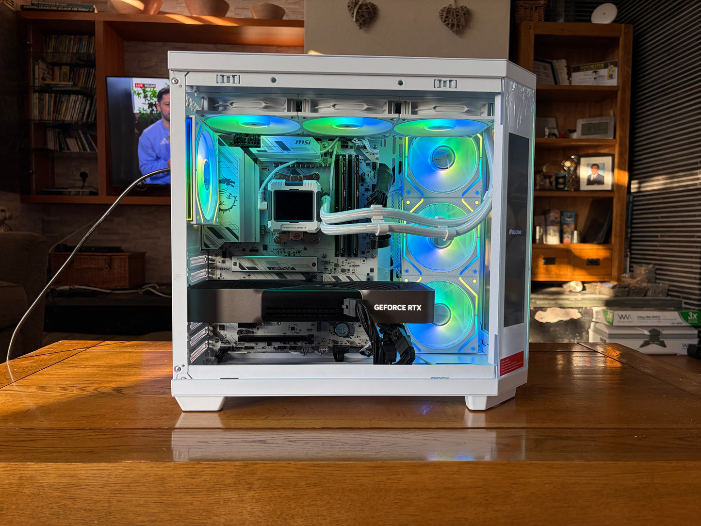 High End Gaming Pc- Rtx 5080 16GB, Ryzen 9800X3D, 32GB DDR5, 2TB M.2 SSD