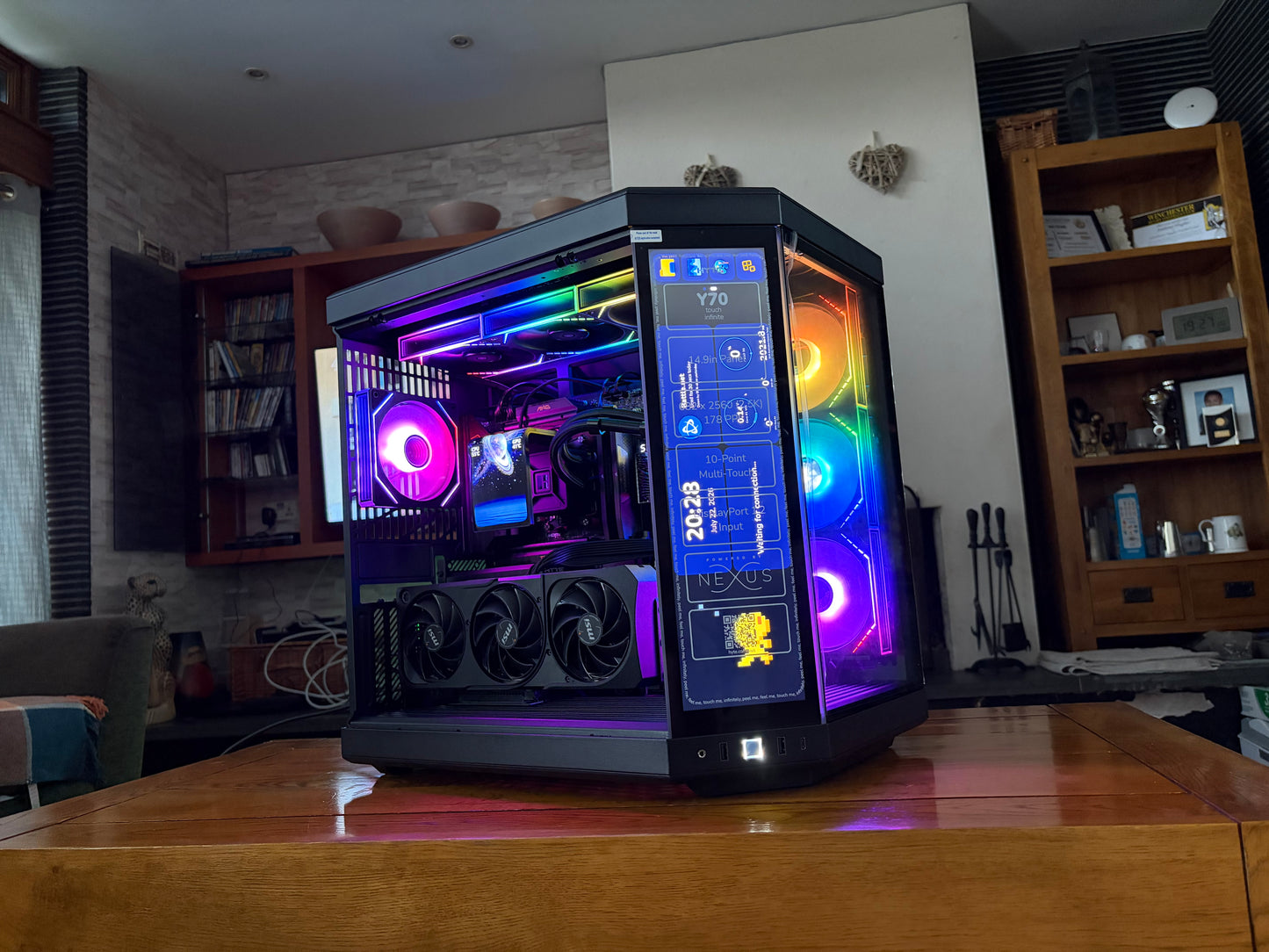 High End Gaming Pc- Rtx 5080 16GB, Ryzen 9800X3D, 32GB DDR5, 2TB M.2 SSD