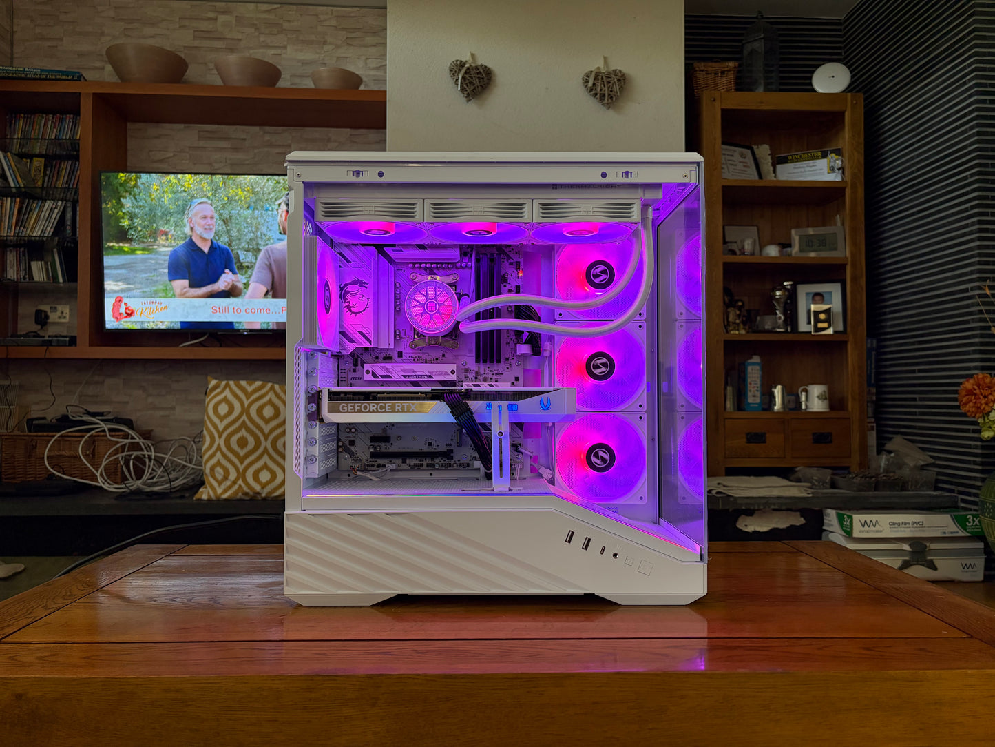 High End Gaming Pc- Rtx 5070 12GB, Ryzen 7 9800X3D, 32GB DDR5, 2TB M.2 SSD