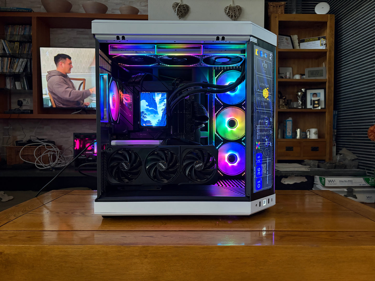 High End Gaming Pc- Rtx 5080 16GB, Ryzen 9800X3D, 32GB DDR5, 2TB M.2 SSD