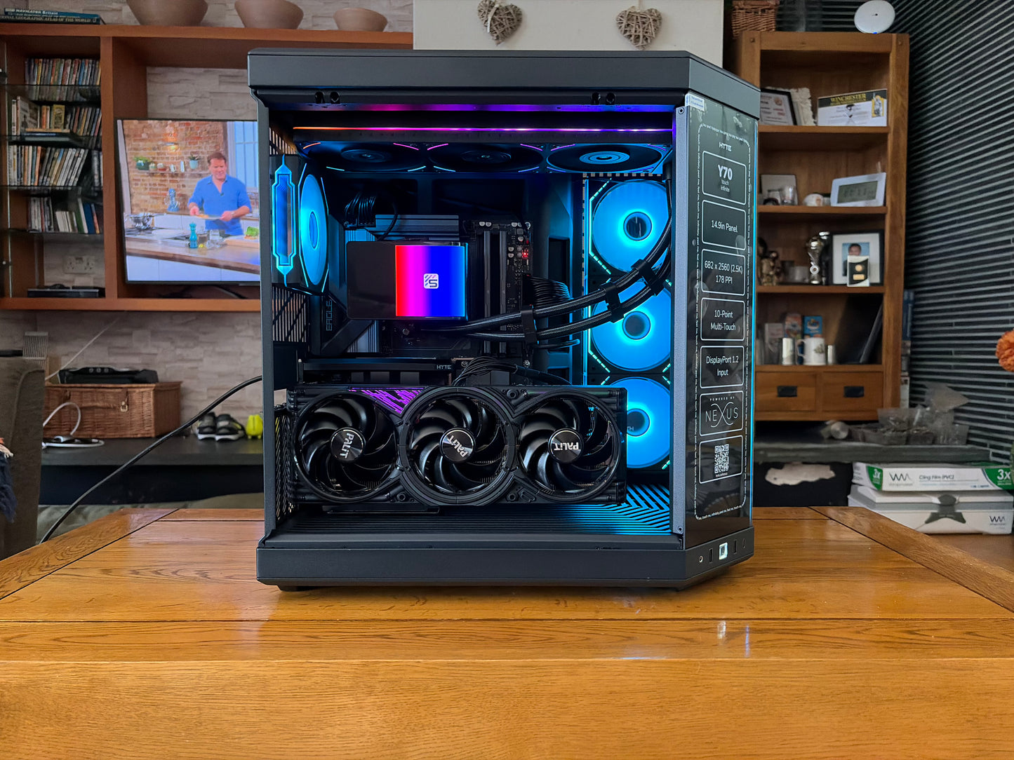 High End Gaming Pc- Rtx 5080 16GB, Ryzen 9 9950X3D, 32GB DDR5, 2TB M.2 SSD