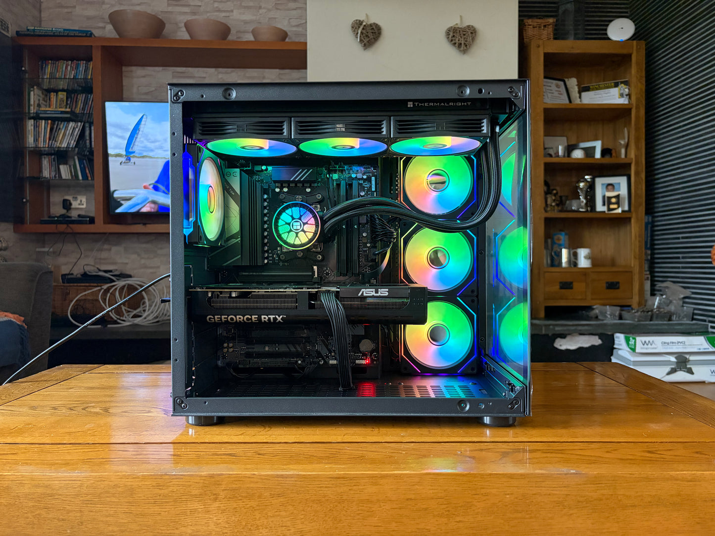 High End Gaming Pc- Rtx 5070 12GB, Ryzen 7 7800X3D, 32GB DDR5, 2TB SSD